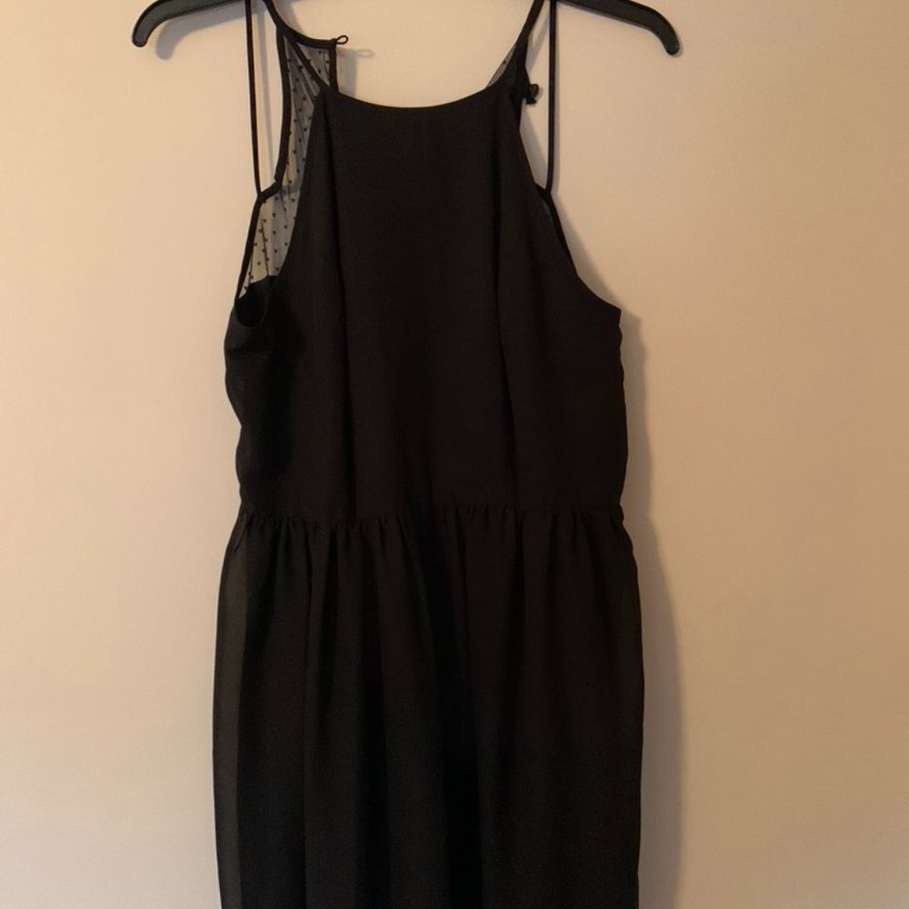Black Dress, with mesh back